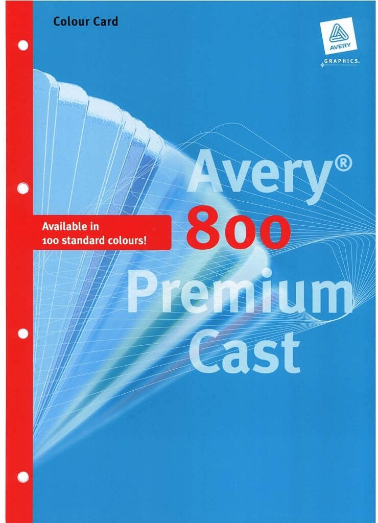 Avery 800 Premium Cast Folia Samoprzylepna