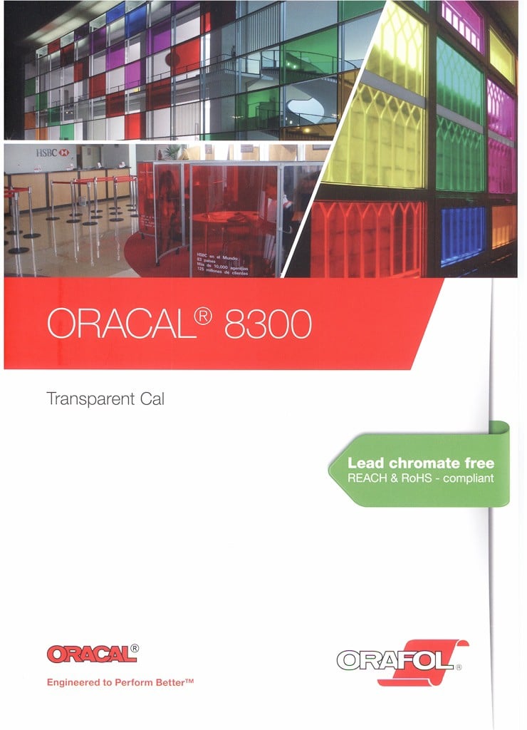 Oracal 8300 Transparent Cal