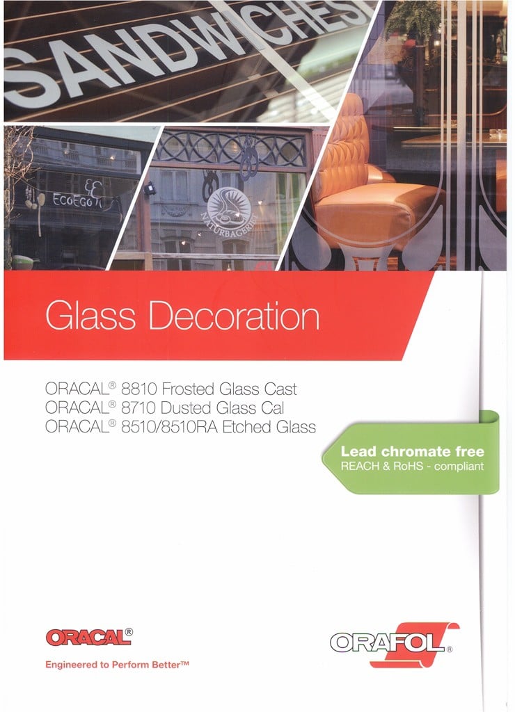 Oracal Glass Decoration